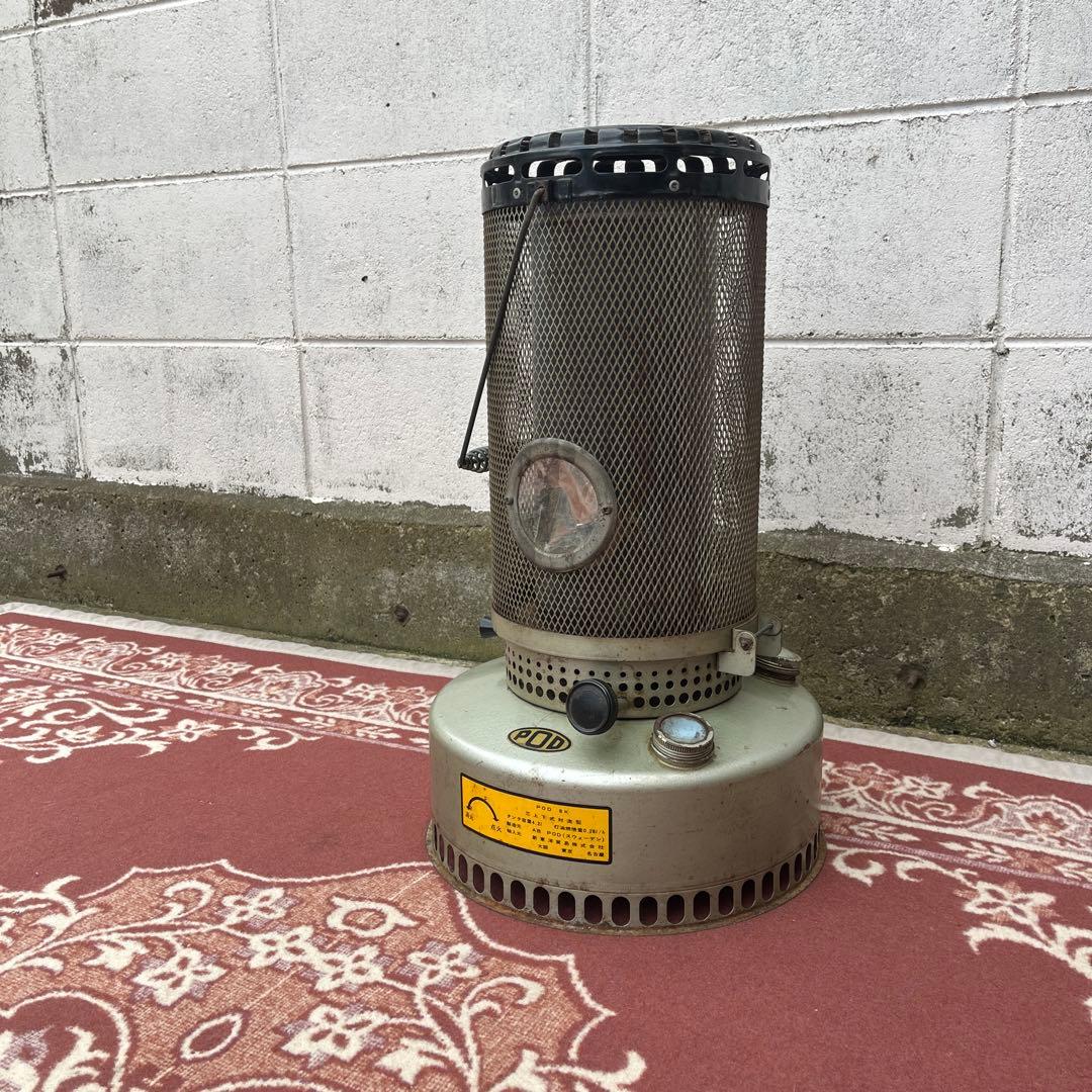 北欧スウェーデン製◾️POD 石油ストーブ 8K 暖房 ミリタリー スウェーデン軍