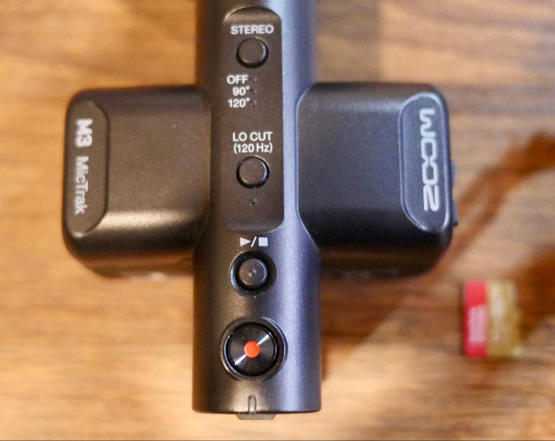 ZOOM M3 MicTrak 32bit収録/ステレオショットガンマイク