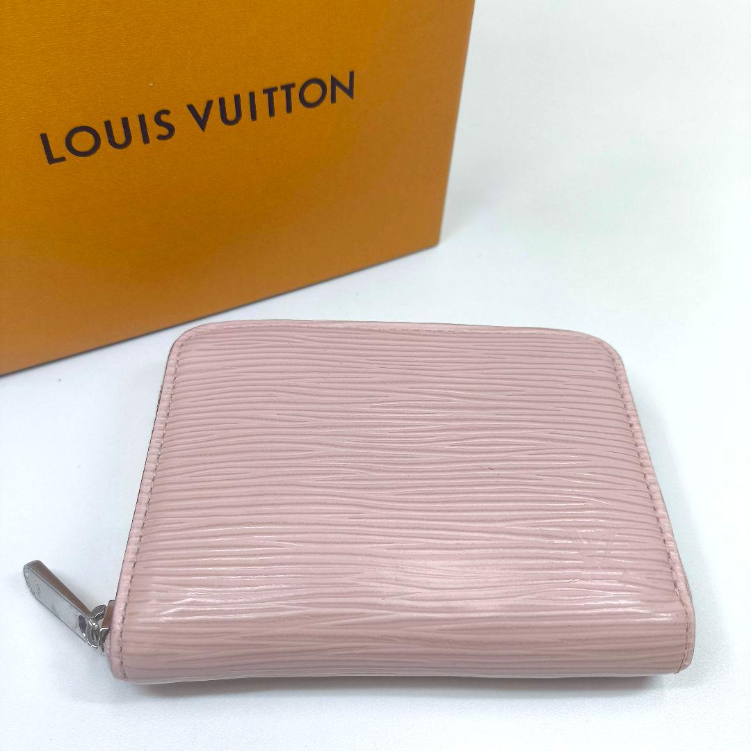 箱付 美品 ルイヴィトン エピ ジッピーパース ローズバレリーヌ ピンク