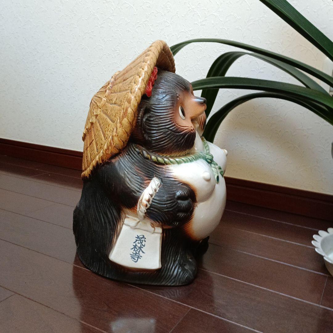 陶器製 たぬきの置物