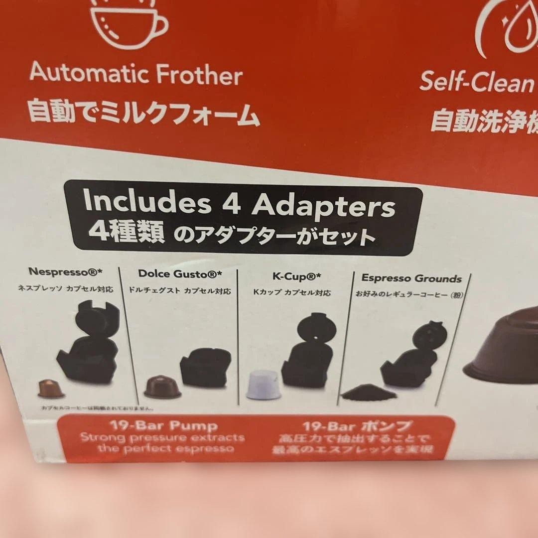 Gourmia 4-in-1 コーヒー・エスプレッソマシン