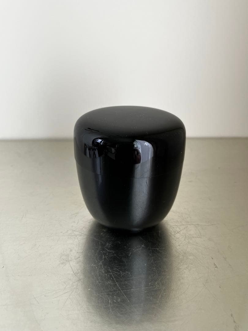 即中斎御書付　黒中棗　内朱 茶道　茶道具　茶器　表千家家元　辻石斎