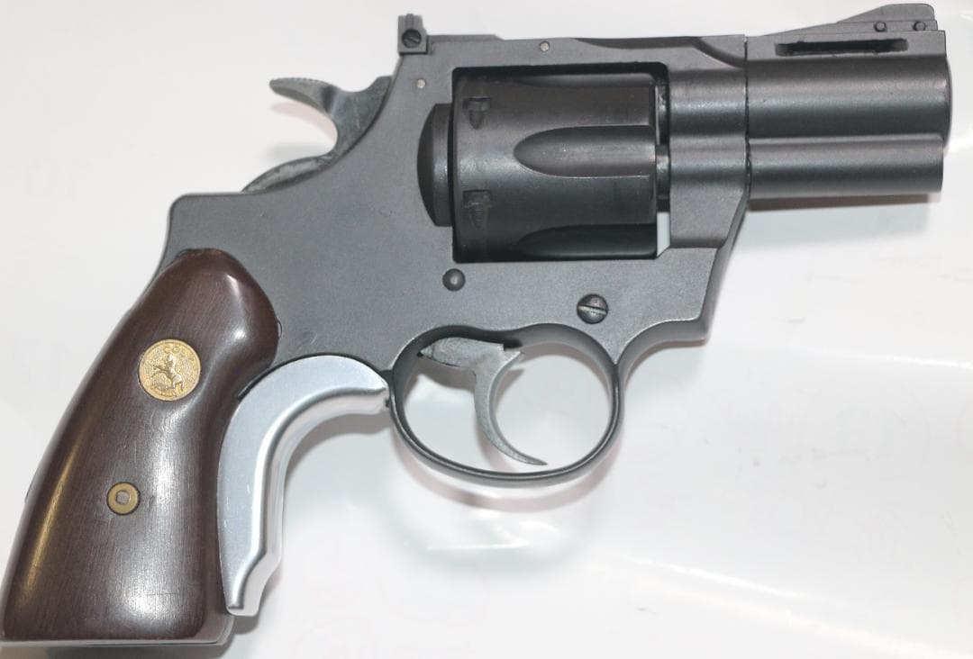 超希少！ＭＧＣ　HW樹脂製モデルガン コルト・トルーパーカスタムSPG合法品