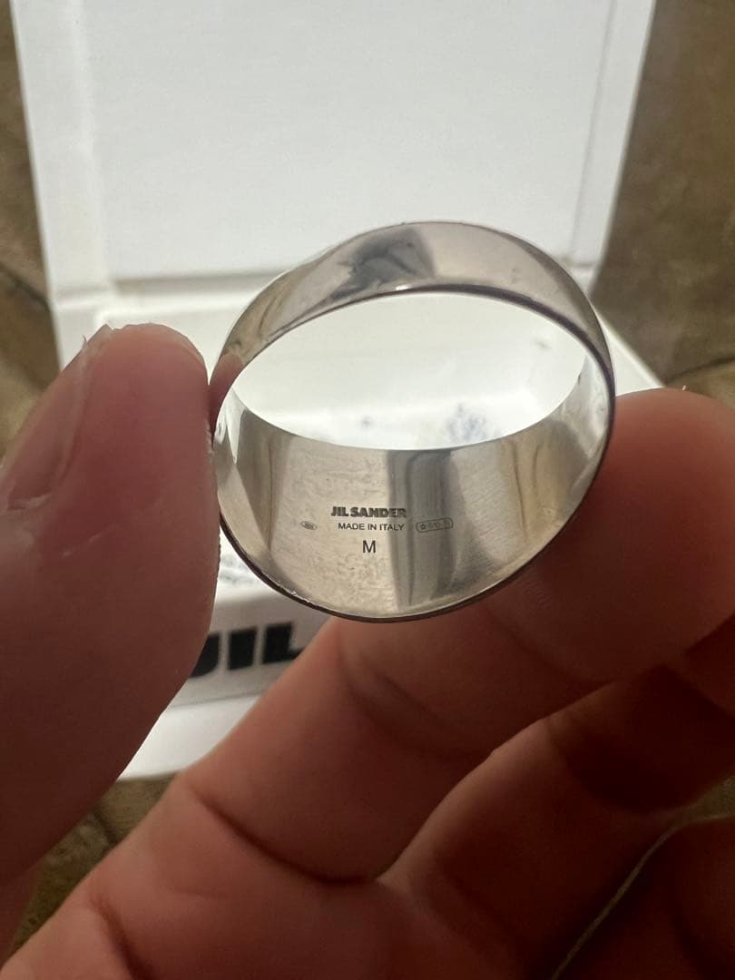 【JIL SANDER】 Classic Chevalier リング