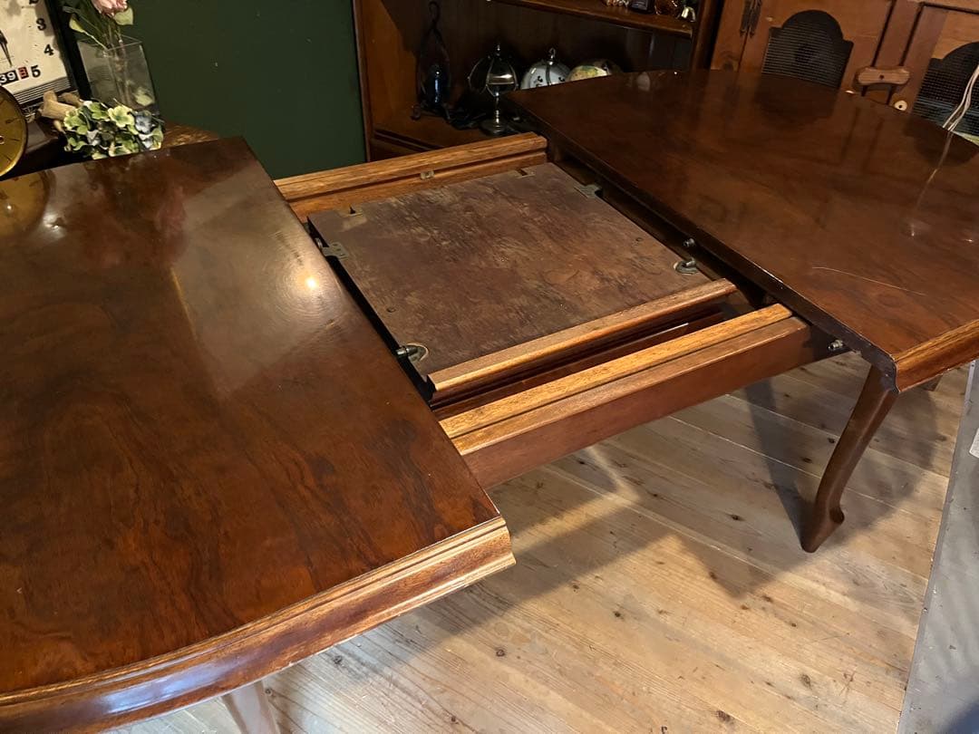 マルニ ベルサイユ ダイニングテーブル 6人用 伸縮 アンティーク インテリア