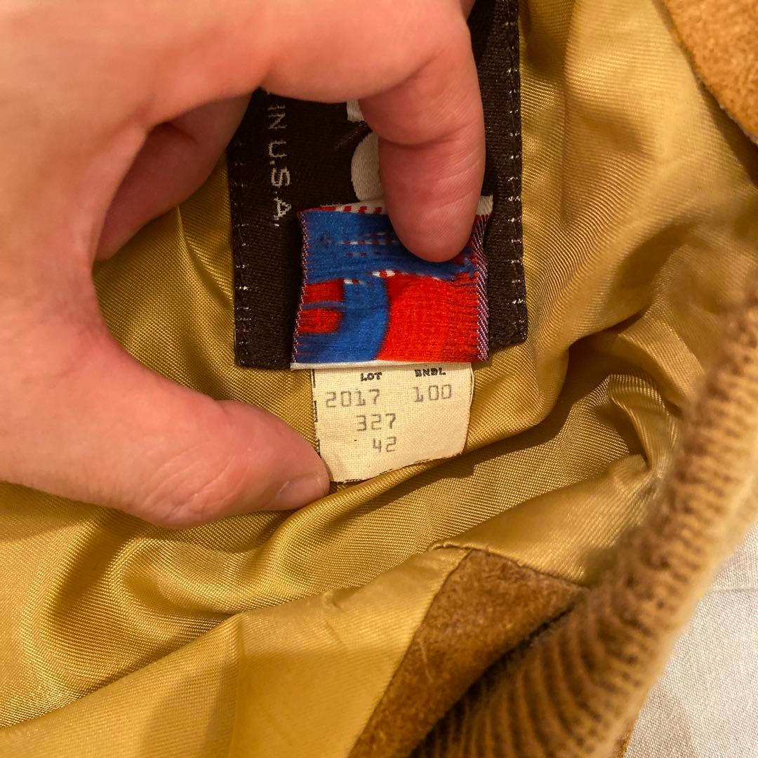 schott USA製 スエードジャケット 42