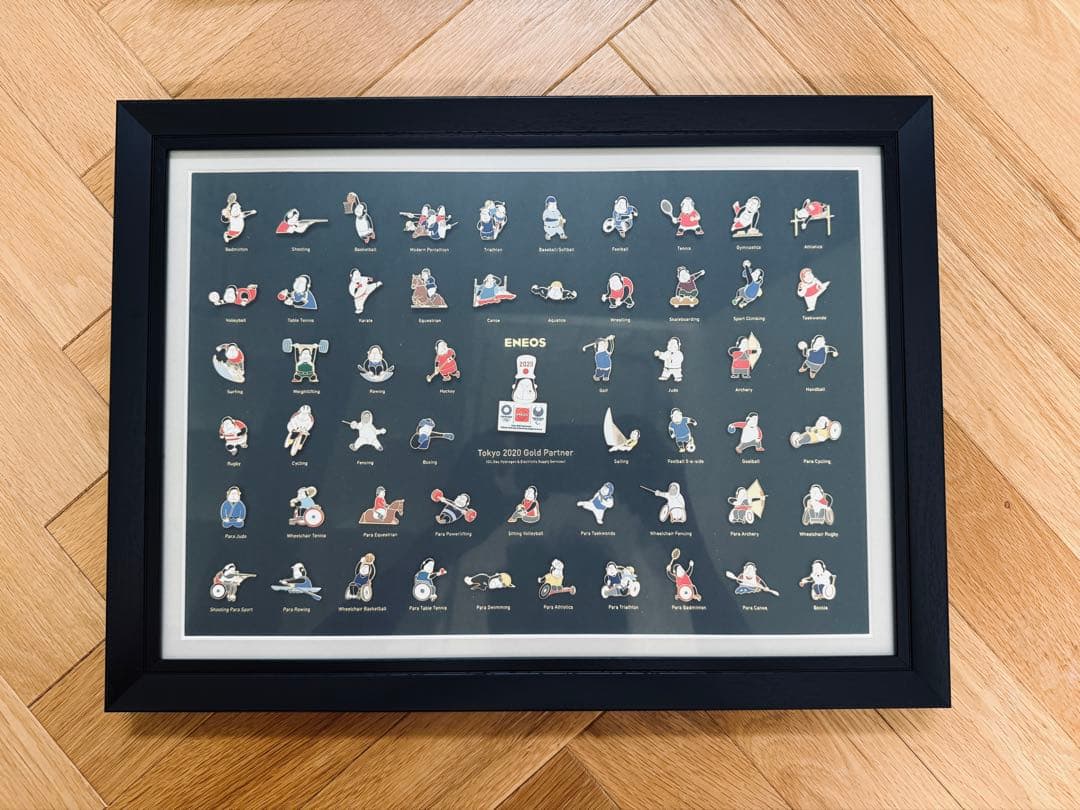 し*く様 ENEOS 東京2020オリンピック記念 エネゴリくん競技ピンバッジセ