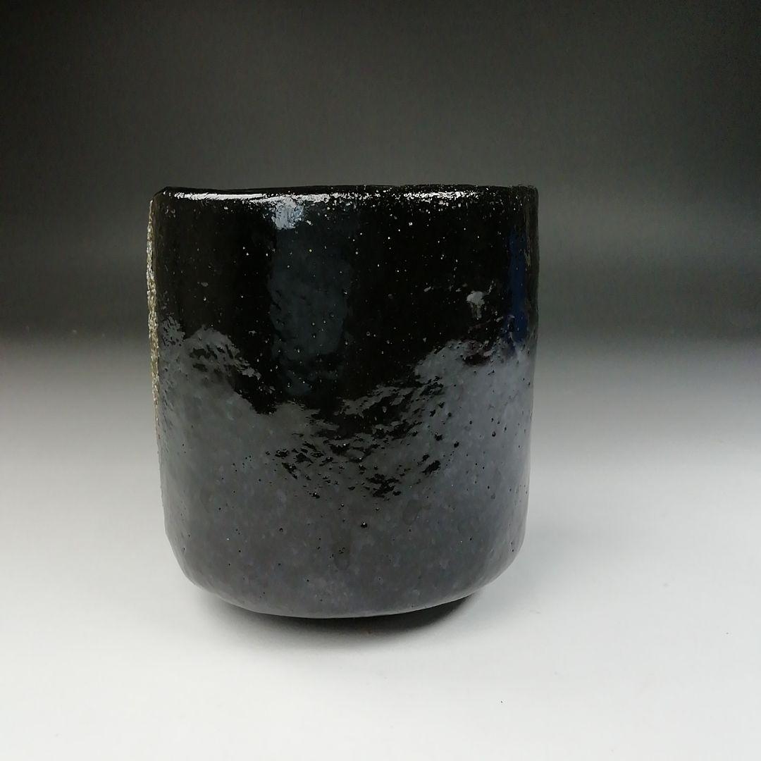 Ｔ４４８　茶碗　『空中寒月写』『押小路窯　庄左ェ門 造』　共箱　抹茶碗　茶道具