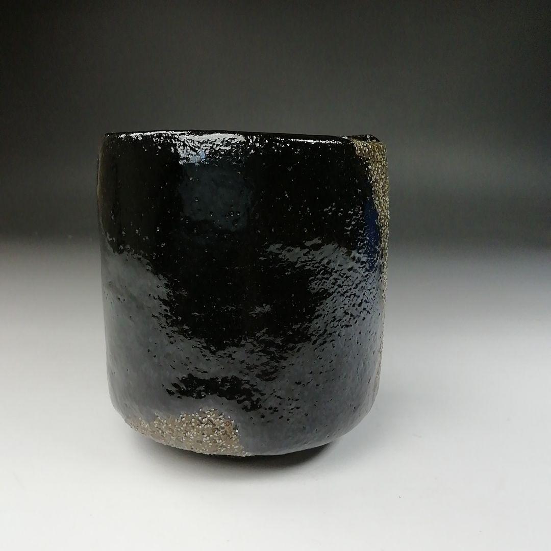 Ｔ４４８　茶碗　『空中寒月写』『押小路窯　庄左ェ門 造』　共箱　抹茶碗　茶道具