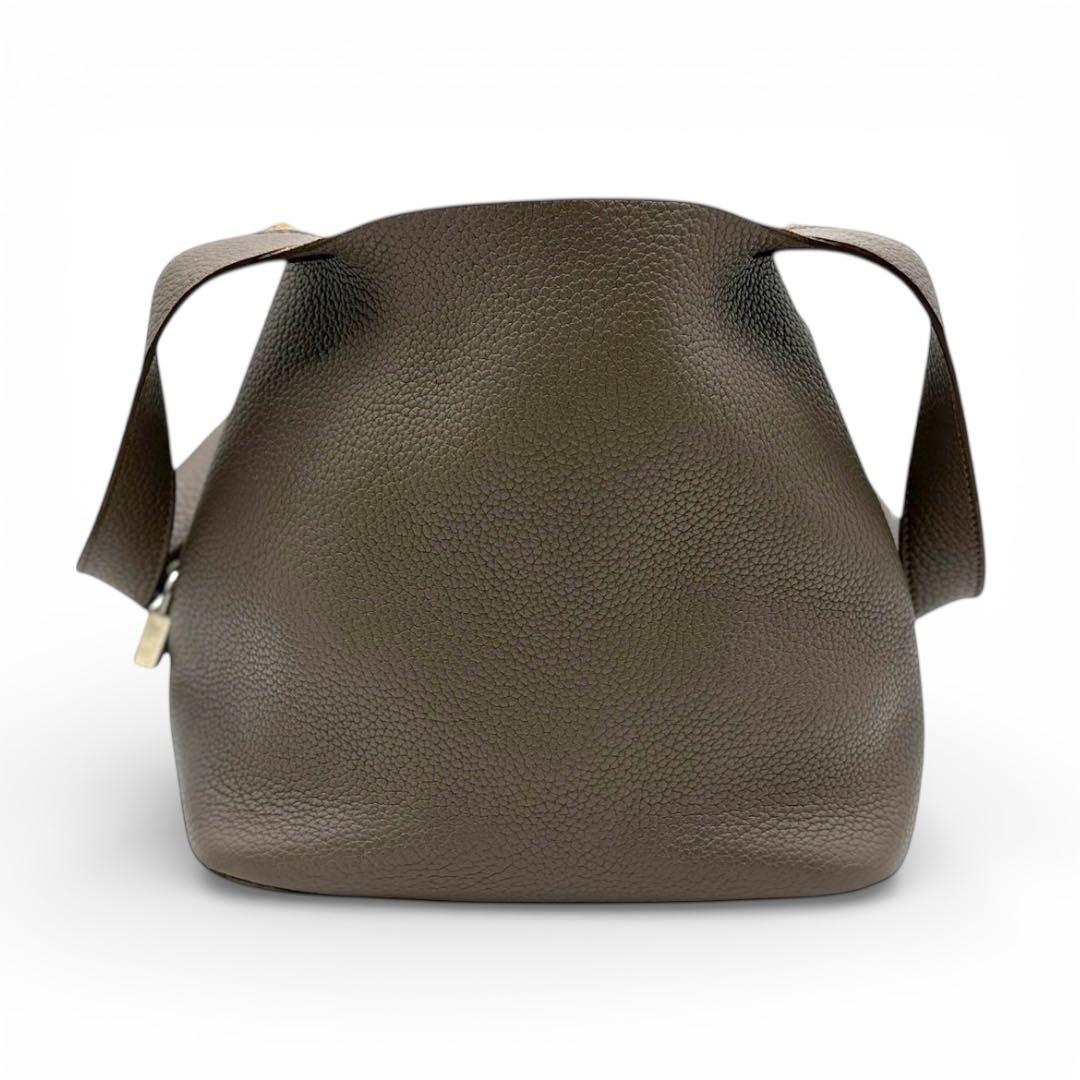 【美品】エルメス ピコタンロック MM トリヨン エタン ハンドバッグ