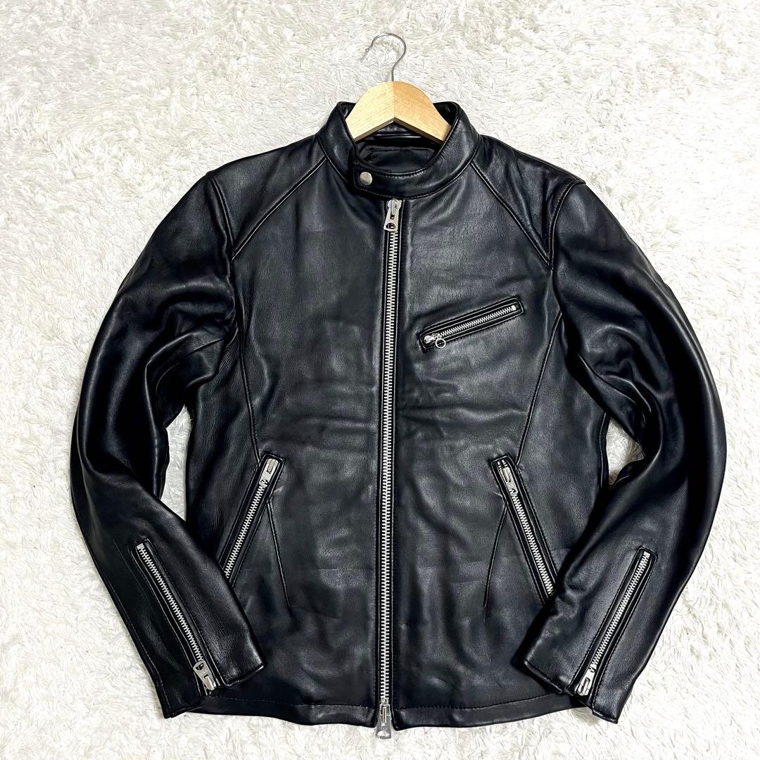 ✨美品✨ジャックローズ レザー ジャケット ライダース 羊革