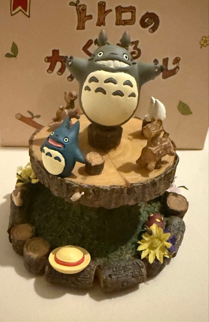 スタジオジブリ 雑木林の遊園地 トトロのぐるぐるカルーセル となりのトトロ