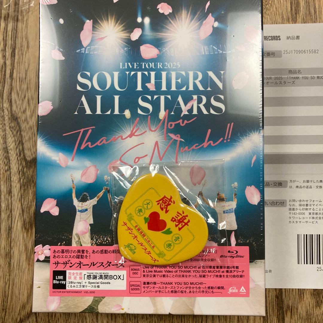 サザンオールスターズThank you so much LiveDVD