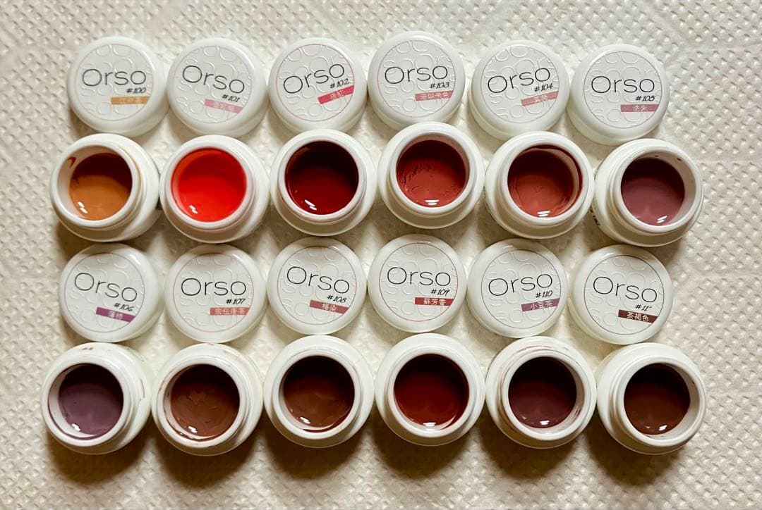 a*a様 maogel+Olsoスキンカラー39色セット 新品あり｜まとめ売りセ