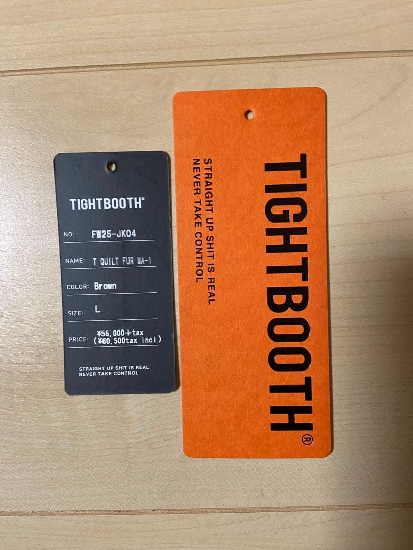 tightbooth T QUILT FUR MA-1 タイトブース ジャケット