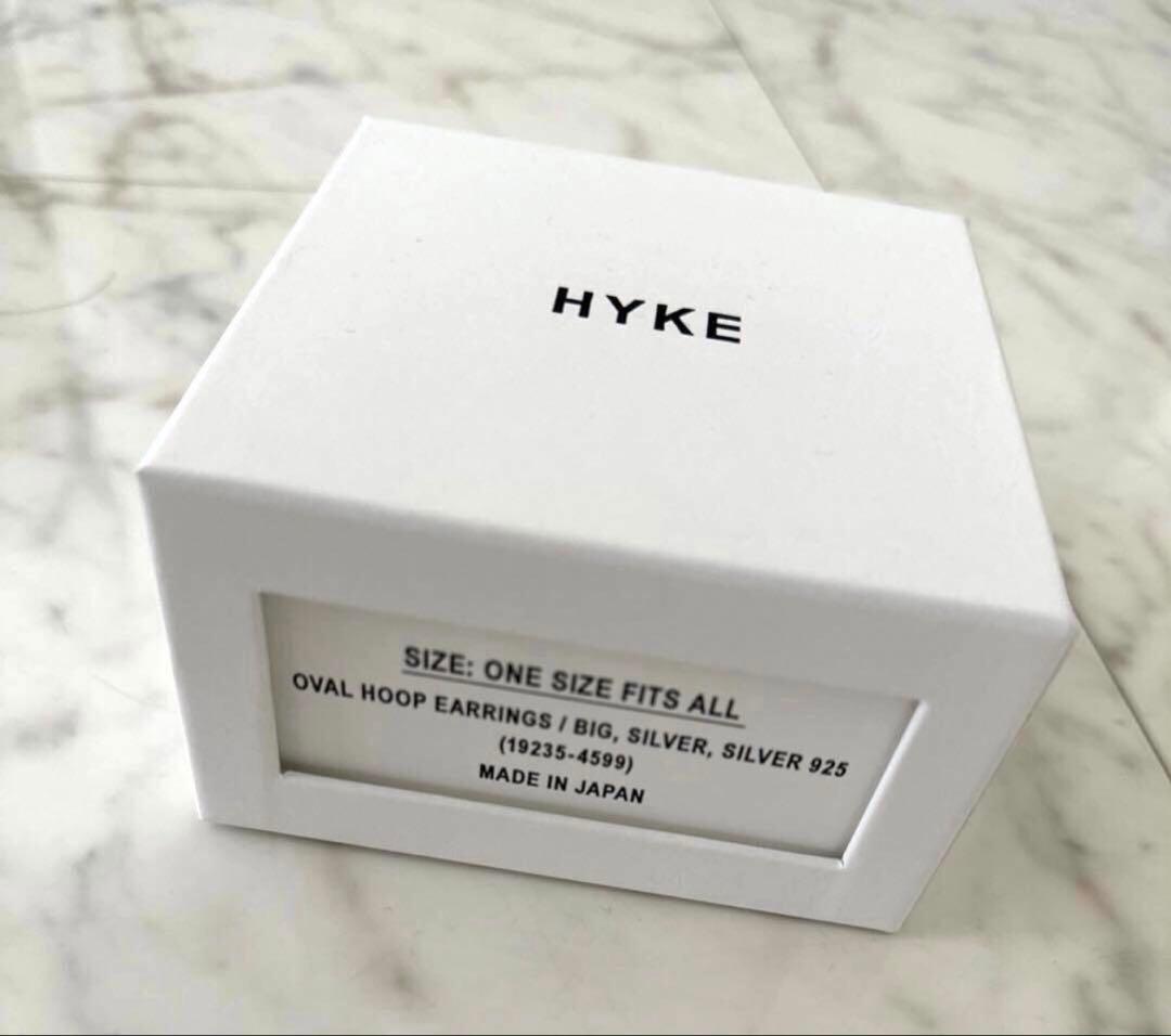 HYKE シルバー　ピアス