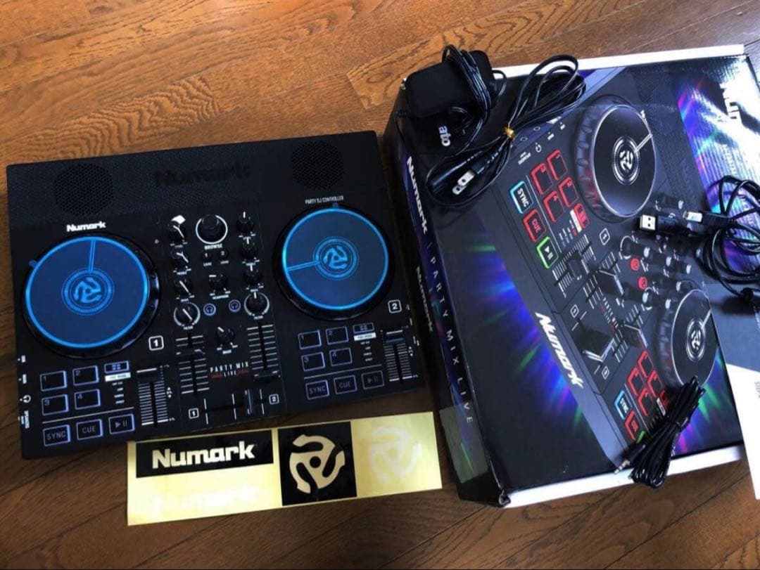 ⚫︎未使用級！Numark Party Mix Live DJコントローラー