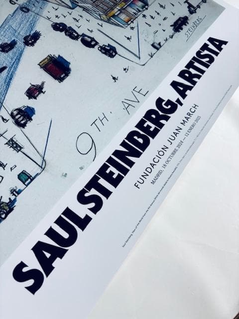 額装品/Vista del1976 スタインバーグ/アート/ポスター/インテリア