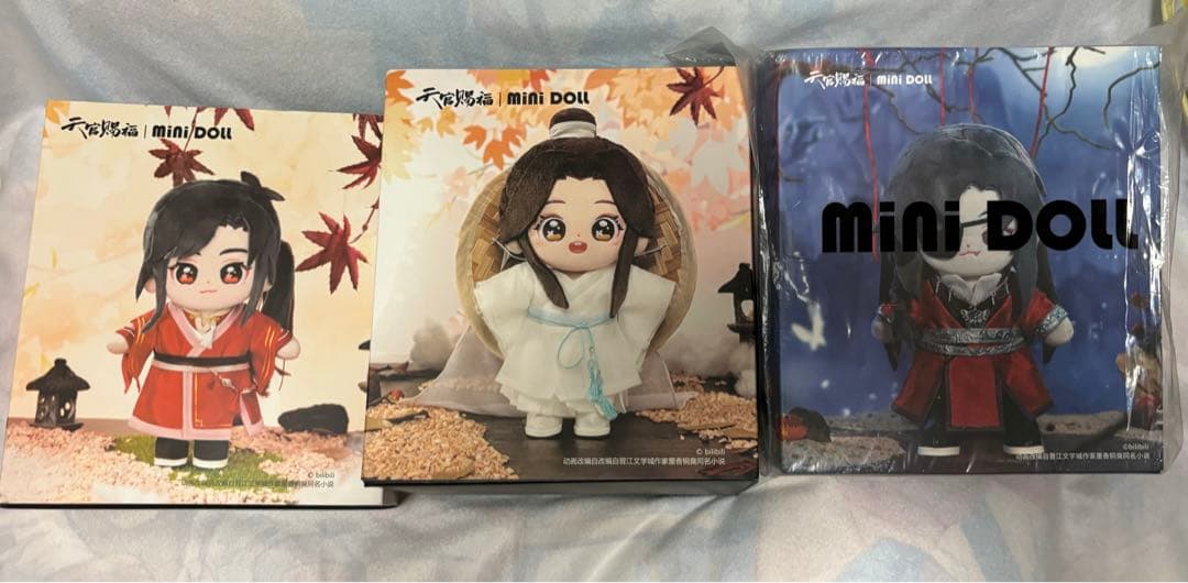 天官賜福 謝憐 三郎 花城 mini doll 本体 着せ替え 特典