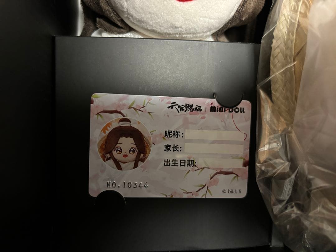 天官賜福 謝憐 三郎 花城 mini doll 本体 着せ替え 特典