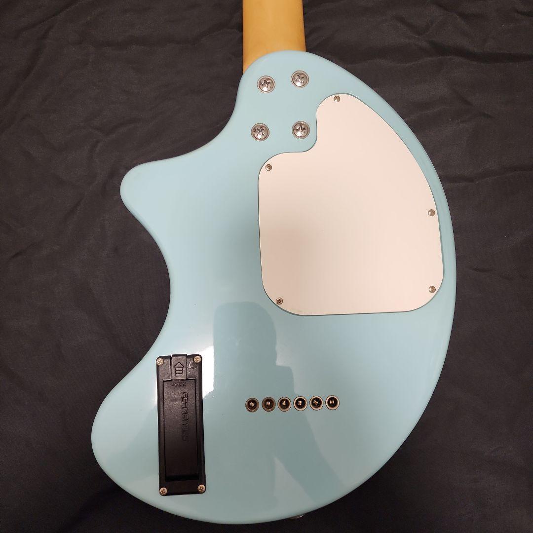FERNANDES ZO-3 エレキギター 水色 スピーカー内蔵