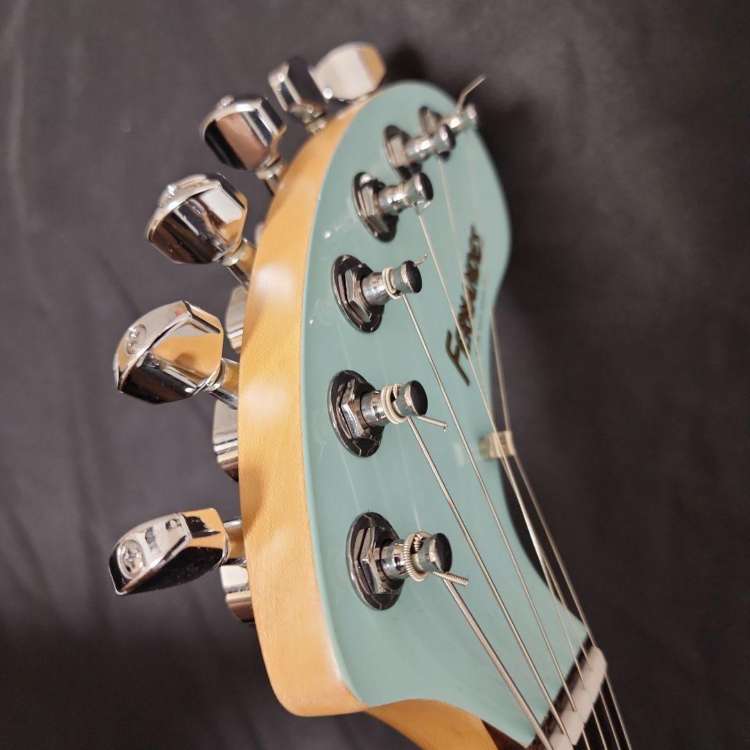 FERNANDES ZO-3 エレキギター 水色 スピーカー内蔵