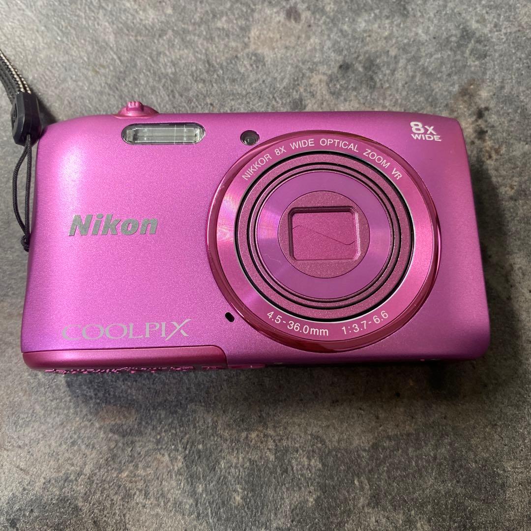 Nikon ニコン COOLPIX S3600 ピンク