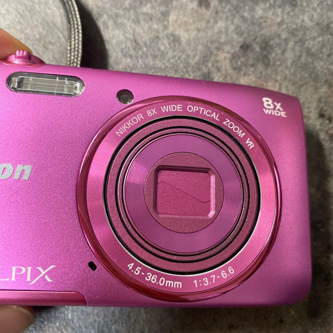 Nikon ニコン COOLPIX S3600 ピンク
