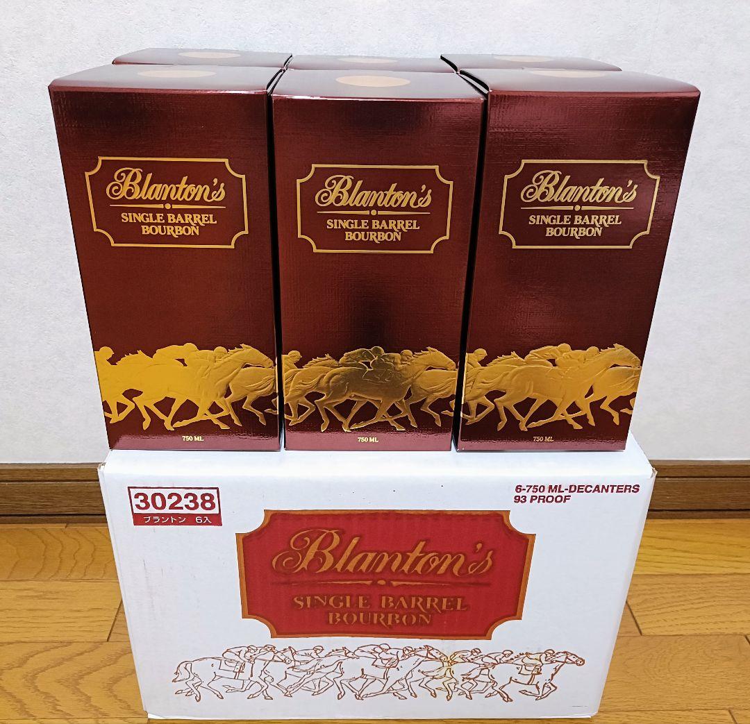 ブラントン シングルバレル Blanton's Red Edition 12本