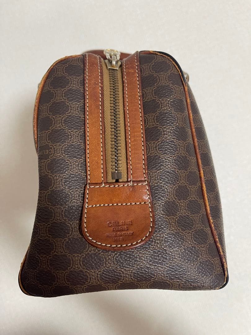 ゆ*ん様 CELINE セリーヌ マカダム ボストンバッグ ハンドバッグ