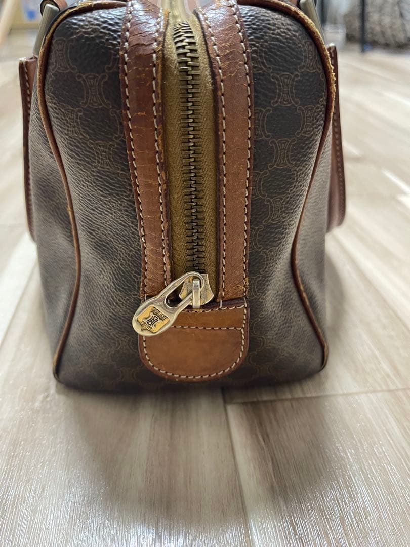 ゆ*ん様 CELINE セリーヌ マカダム ボストンバッグ ハンドバッグ