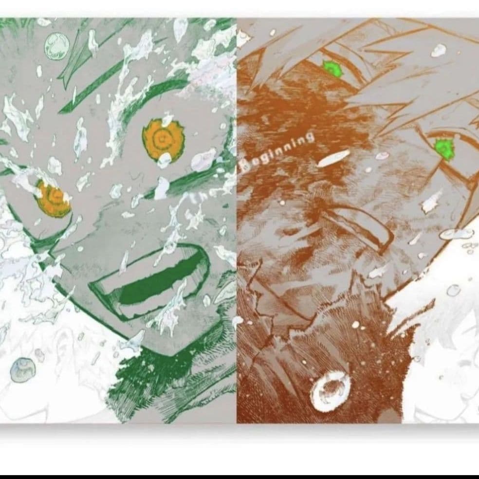 ヒロアカ原画展　ポスター