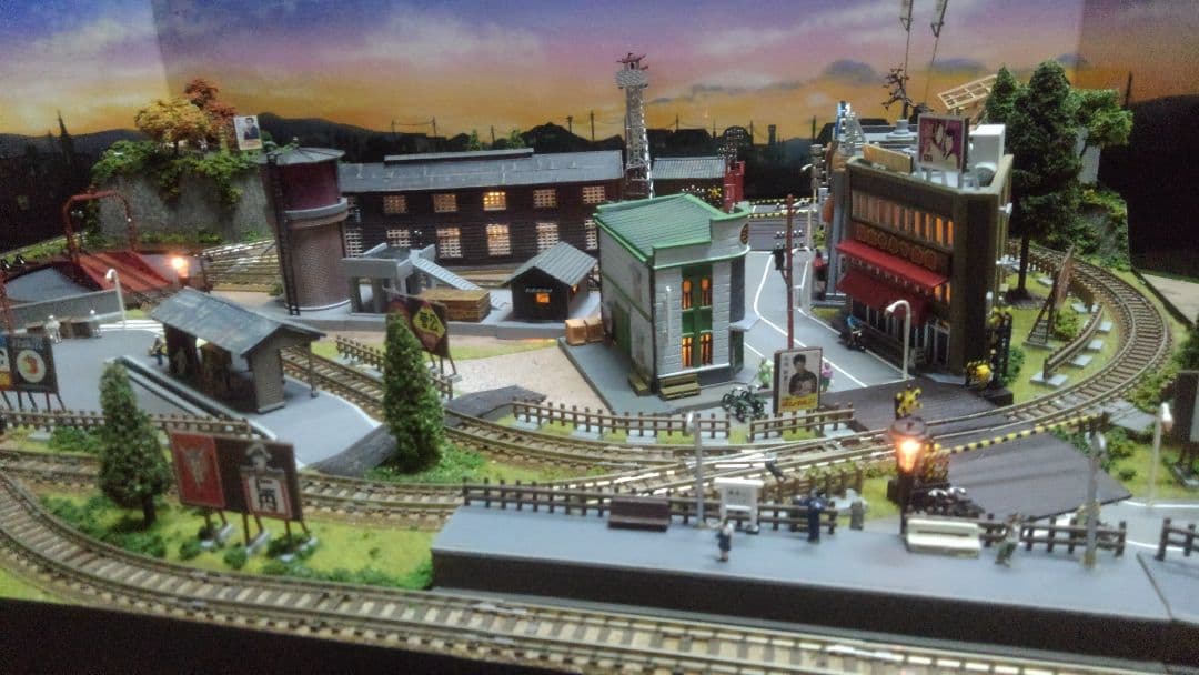 確認用✨鉄道模型ジオラマ✨お寺✨お城ジオラマ、プラモデル✨SPジオラマ製作