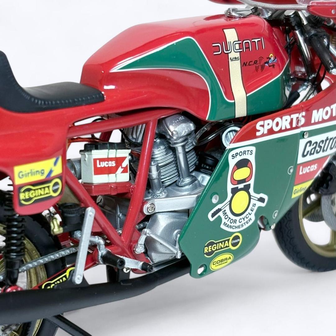 オートバイ・バイク MINICHAMPS 1/12 DUCATI 900 Racer IOM TT