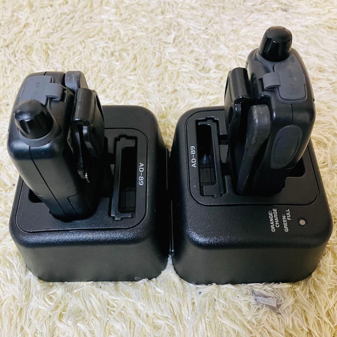 【付属品多数】ICOM IC−4008W 特小無線トランシーバー 2台セット