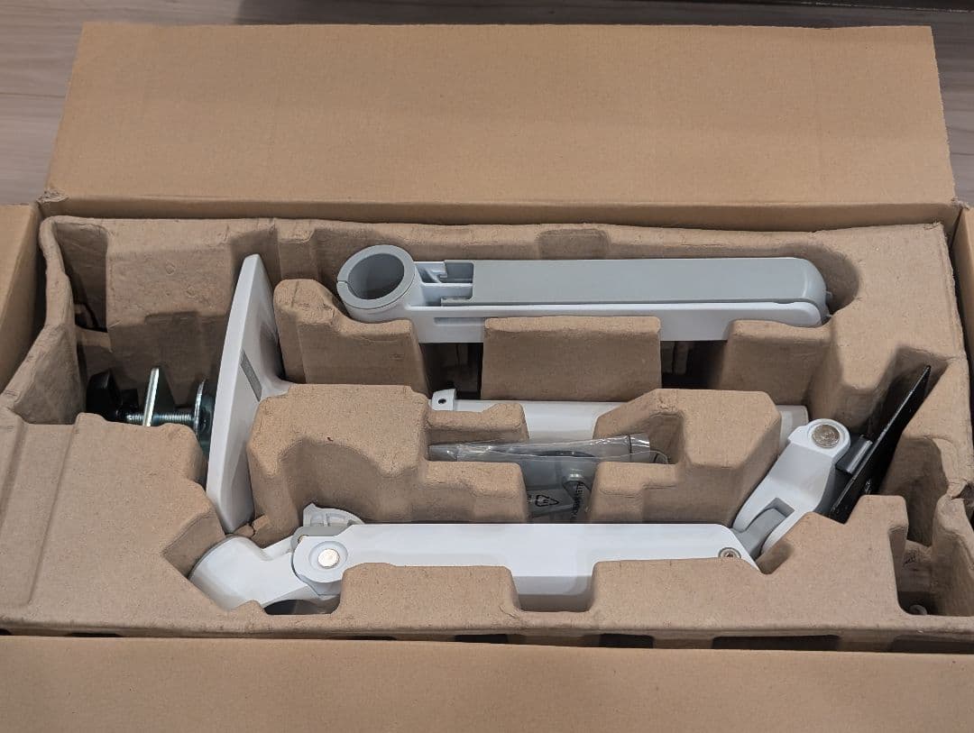 【ほぼ新品】エルゴトロン LX ホワイト 長身ポール