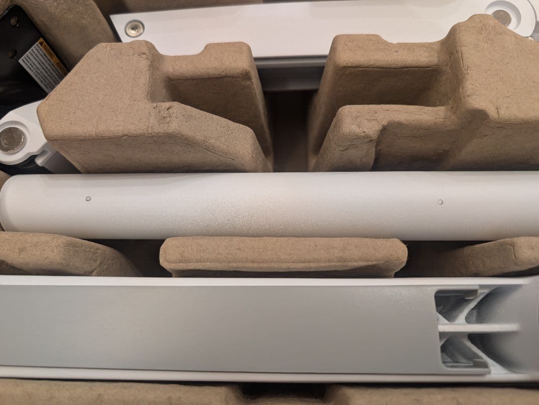 【ほぼ新品】エルゴトロン LX ホワイト 長身ポール