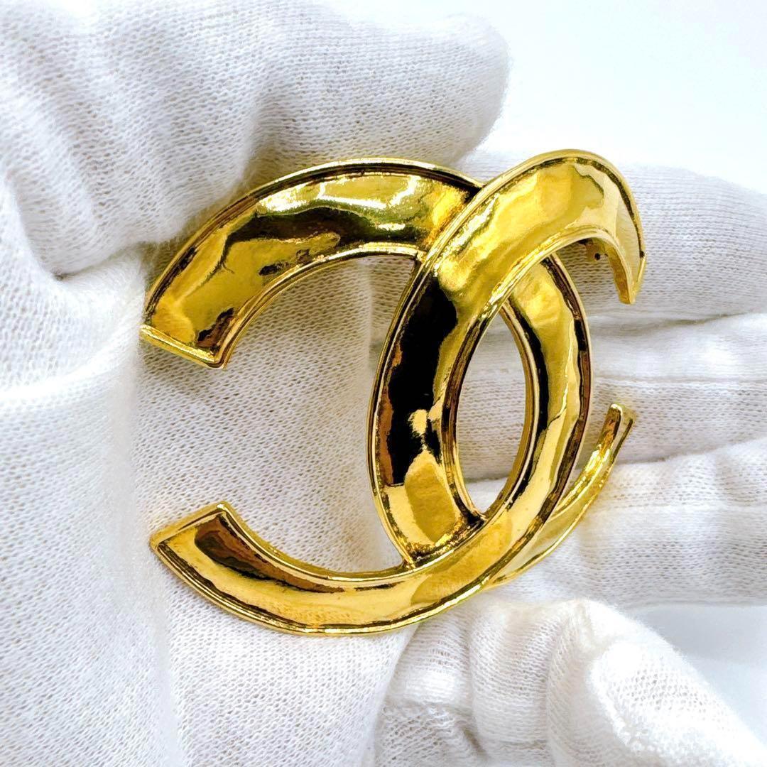 【美品】シャネル 94P ココマーク ブローチ レディース