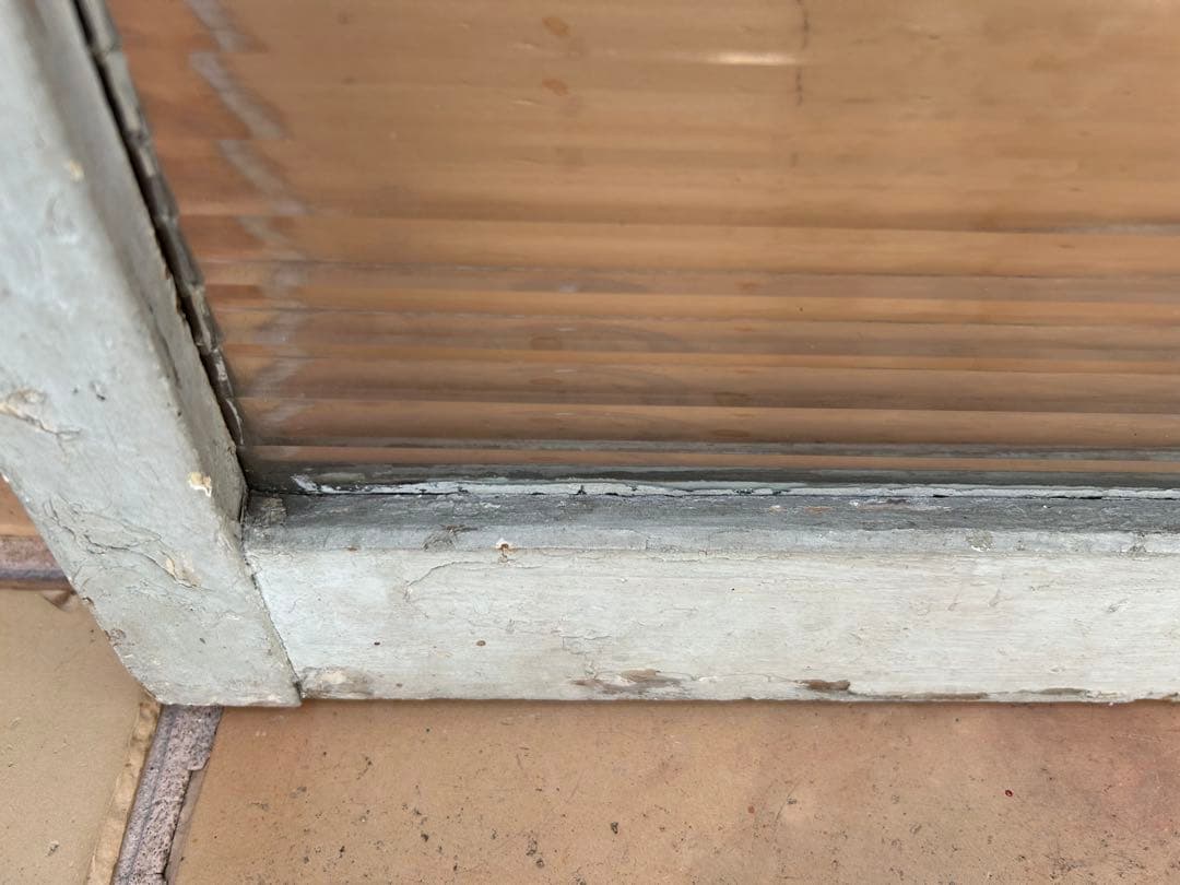 ビンテージ窓枠 昭和レトロ　アンティーク