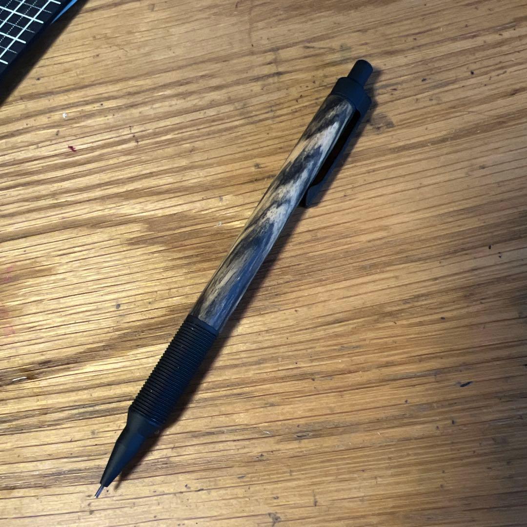 LudditeEVERDRAW エバードローシャープペンシル銘木　ムーンエボニー