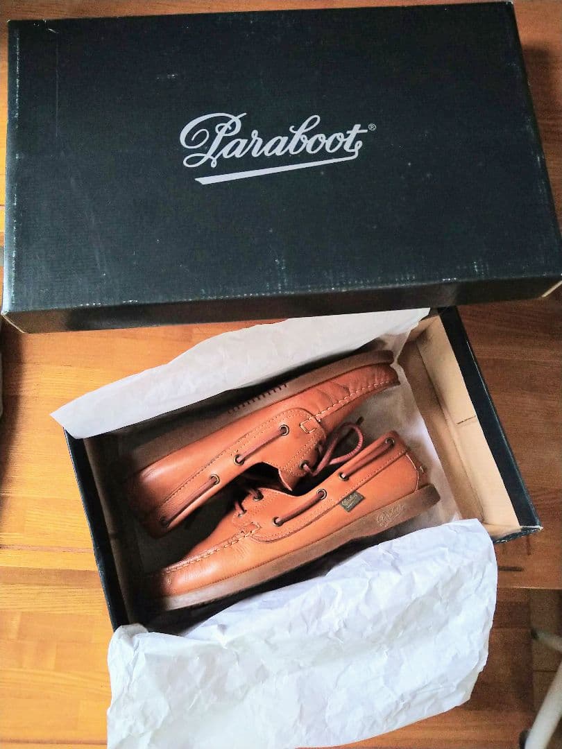Paris直営店購入【Paraboot】デッキシューズ BARTH/MARIN