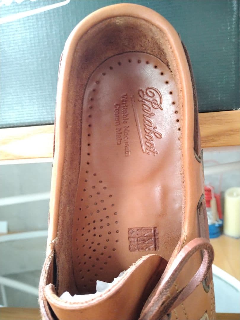 Paris直営店購入【Paraboot】デッキシューズ BARTH/MARIN