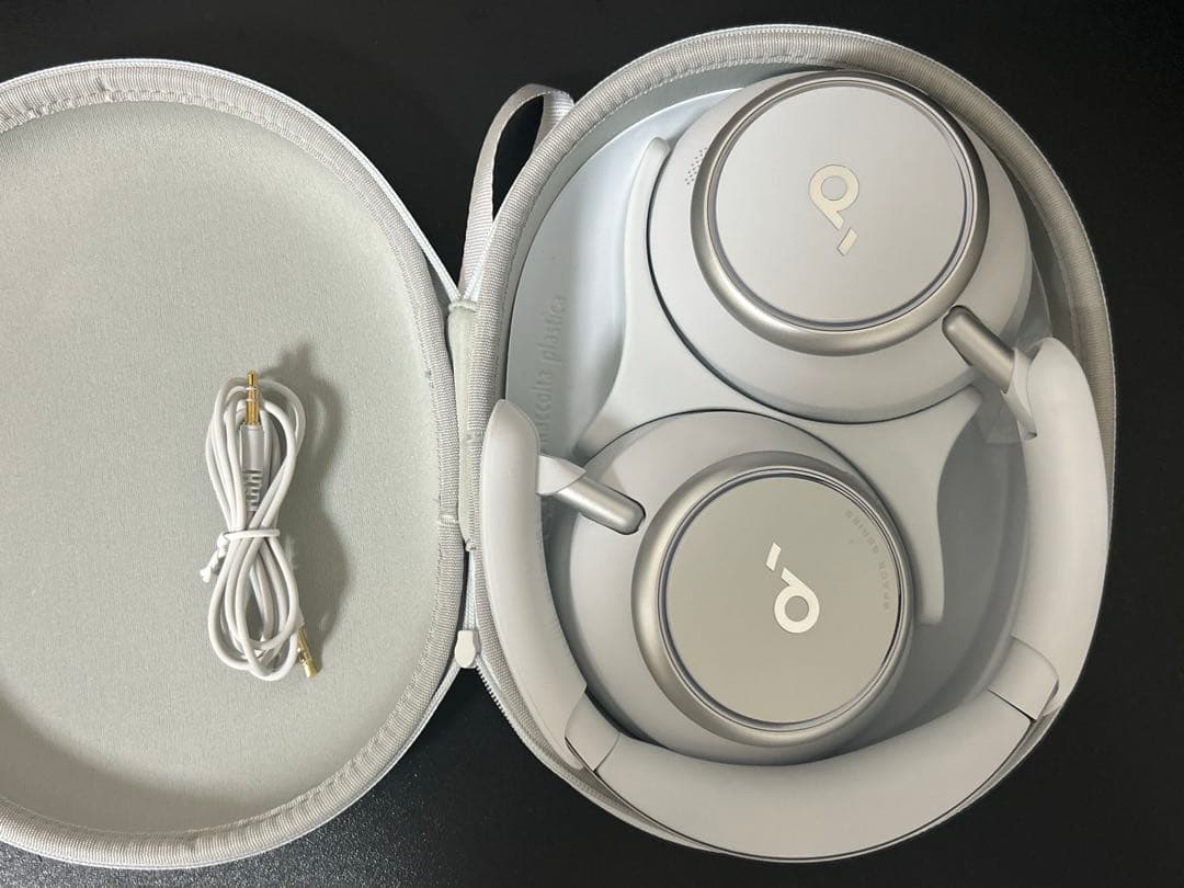 Anker Soundcore SpaceQ45 ワイヤレスヘッドホン　ホワイト