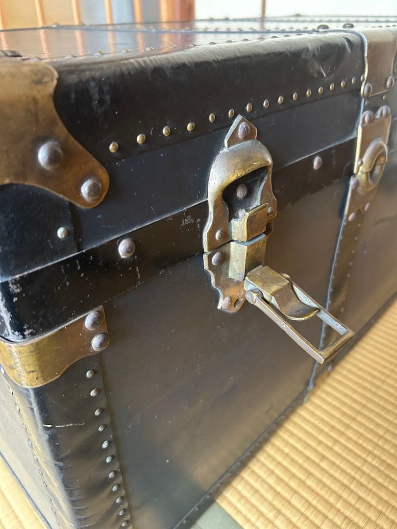 トランク　アンティーク　衣装ケース