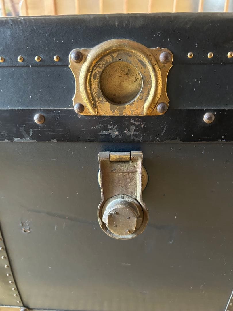 トランク　アンティーク　衣装ケース