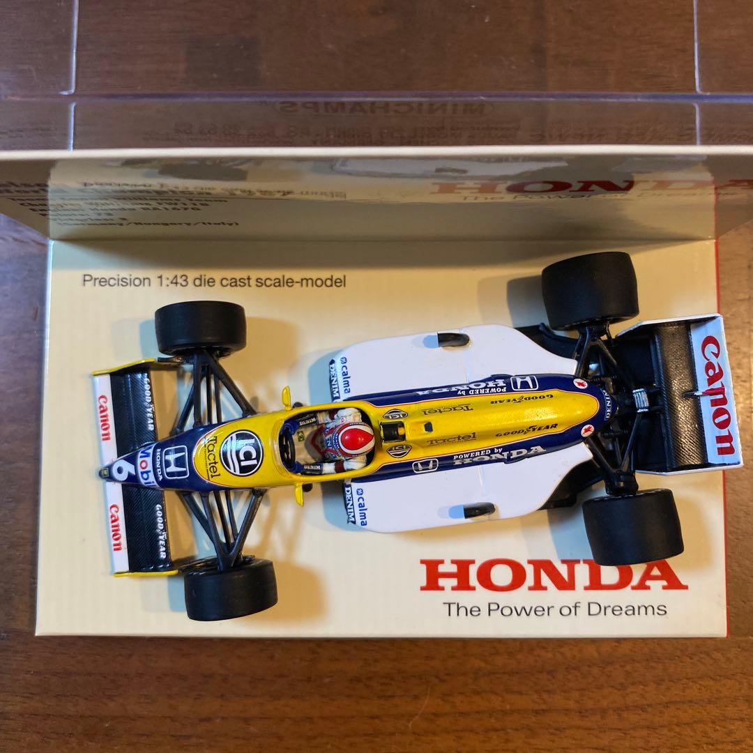 ネルソン・ピケ ウィリアムズ・ホンダ FW11B 1987年 ホンダ別注 F1