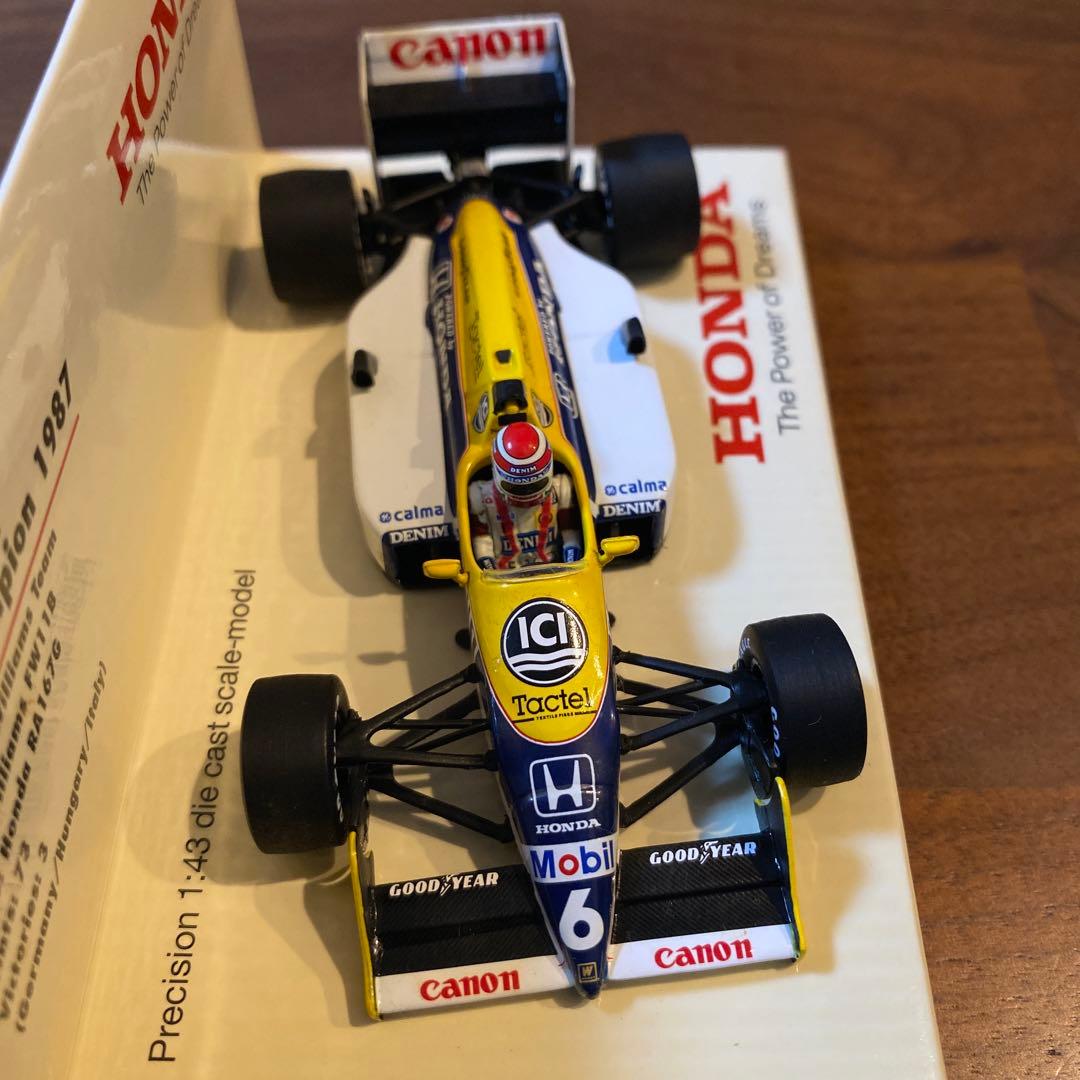 ネルソン・ピケ ウィリアムズ・ホンダ FW11B 1987年 ホンダ別注 F1