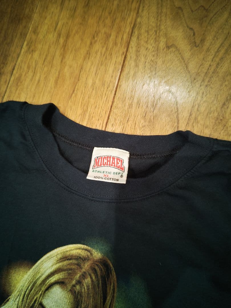 希少 NIRVANA Tシャツ ブラック カートコバーン バンドTシャツ XL