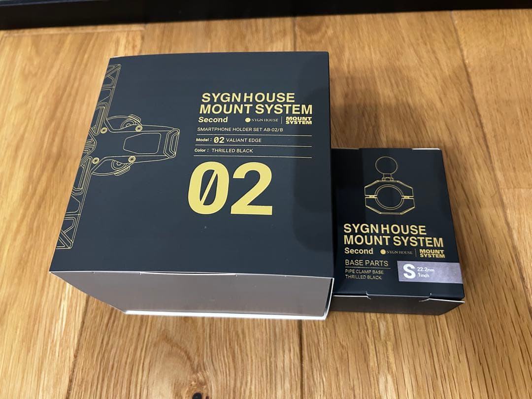 サインハウス スマホホルダー ブラック バイク スマホ SYGN HOUSE