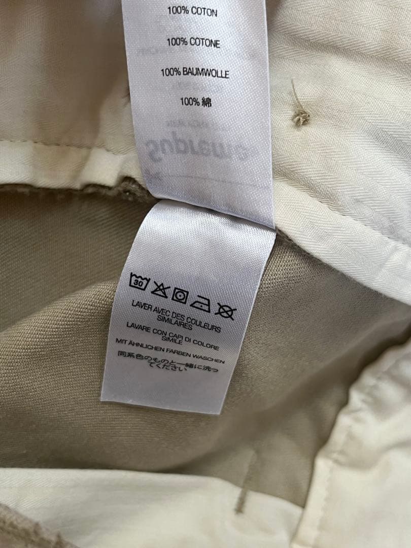 パンツ 22ss supreme pin up chino stars W34